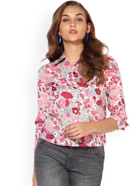 Heather Hues Women Multicoloured Comfort Regular Fit Floral Print Casual Shirt, Multi
Heather Hues Women Multicoloured Comfort Regular Fit Floral Print Casual Shirt, Multi