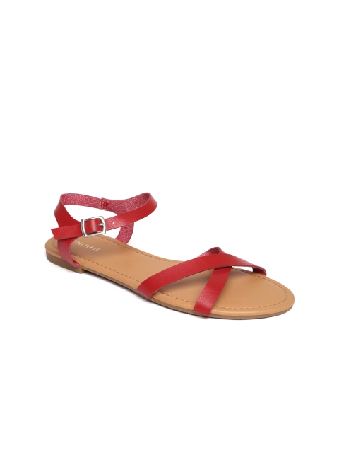 FOREVER 21 Women Red Flats