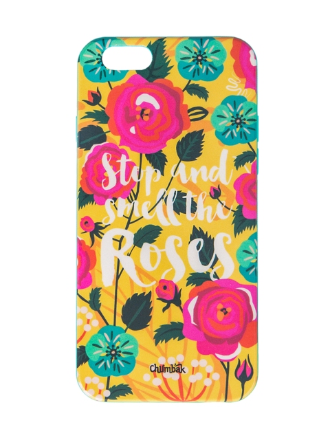 Chumbak Yellow Printed iPhone 6/6s Case