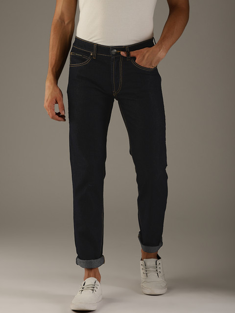 Flying Machine Men Navy Prince Slim Fit Mid-Rise Clean Look Stretchable Jeans, Navy blue
Flying Machine Men Navy Prince Slim Fit Mid-Rise Clean Look Stretchable Jeans, Navy blue