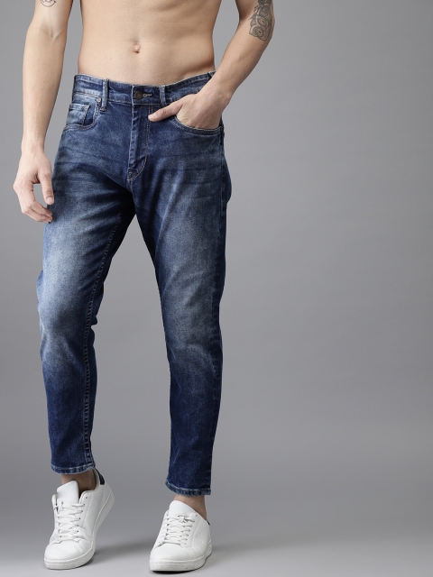 Moda Rapido Men Blue Slim Tapered Fit Mid-Rise Clean Look Stretchable Cropped Jeans
Moda Rapido Men Blue Slim Tapered Fit Mid-Rise Clean Look Stretchable Cropped Jeans