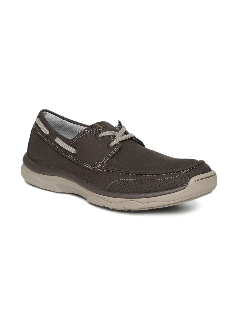 Clarks Men Brown Boat Shoes