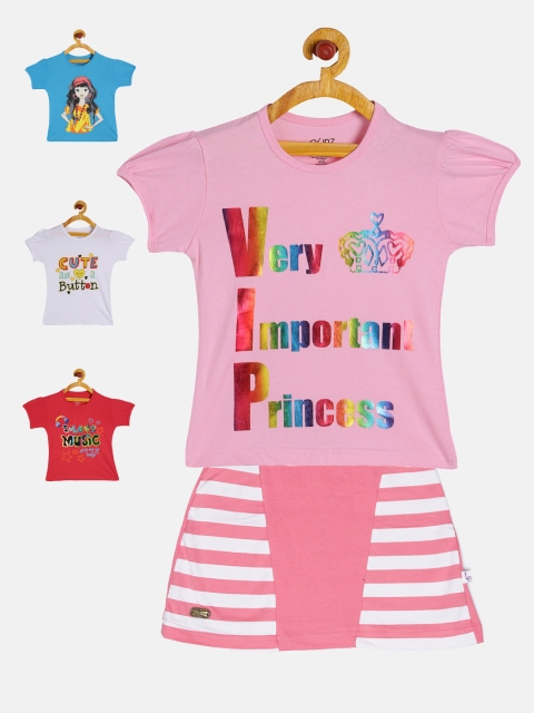GKIDZ Kids Girls Clothing Set, Pink