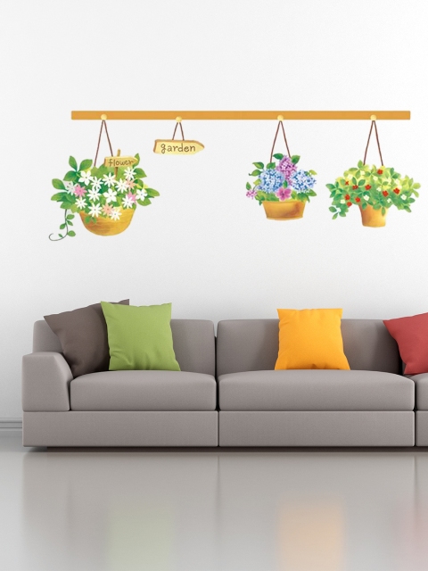 Cortina Multicoloured Wall Sticker, Multi