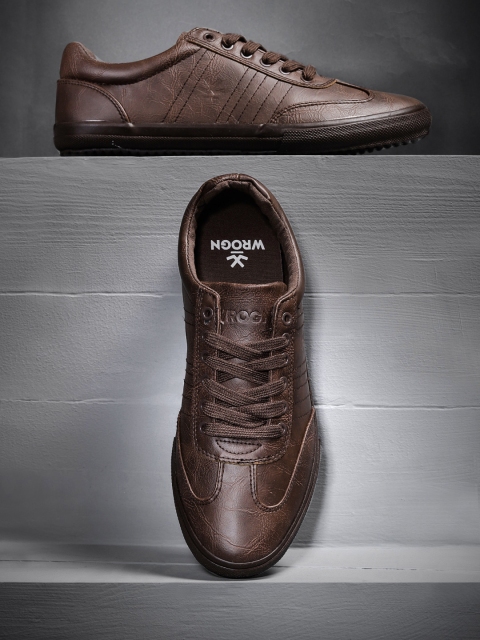 WROGN Men Brown Sneakers