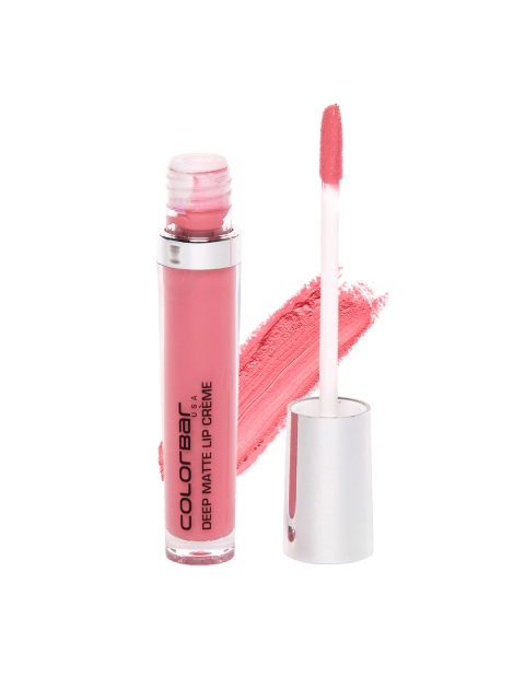 Colorbar Deep Matte Lip Creme - Deep Pink 007 6ml, Silver