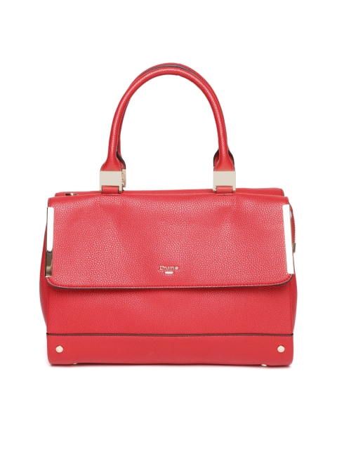Dune London Red Solid Handheld Bag
