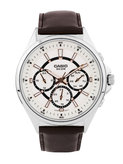 Casio Enticer Men Multi-Dial Watch MTP-E303L-7AVDFA962 MTP-E303L-7AVDF, Off white
Casio Enticer Men Multi-Dial Watch MTP-E303L-7AVDFA962 MTP-E303L-7AVDF, Off white