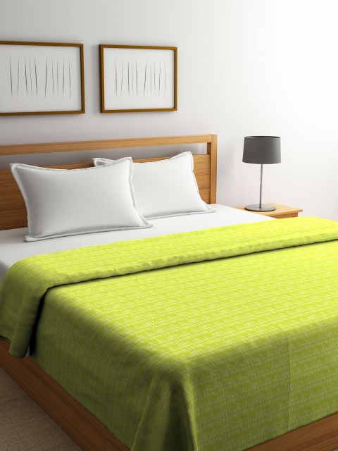 Portico New York Lime Green AC Room 110 GSM Double Bed Dohar