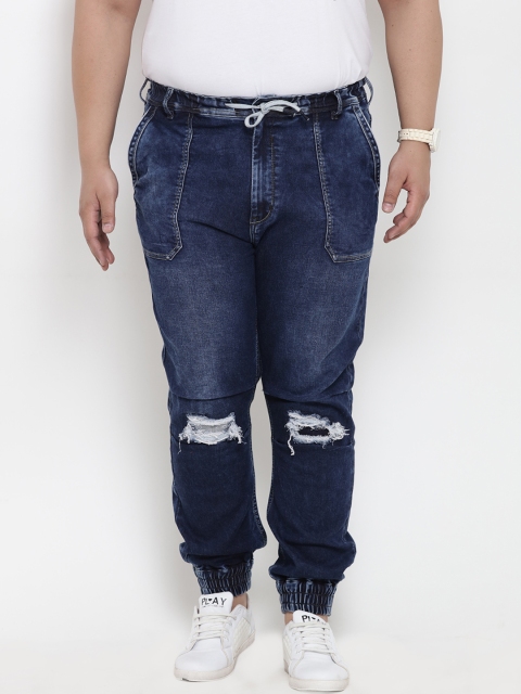 John Pride Plus Size Men Blue Regular Fit Mid-Rise Mildly Distressed Stretchable Jeans
John Pride Plus Size Men Blue Regular Fit Mid-Rise Mildly Distressed Stretchable Jeans