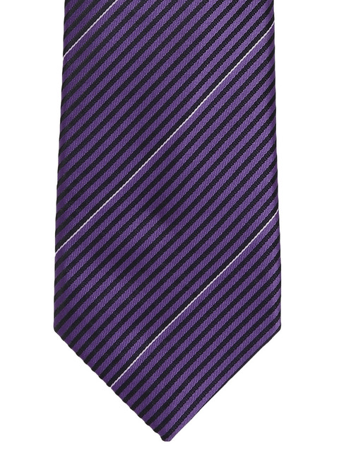 Alvaro Castagnino Purple Striped Skinny Tie
Alvaro Castagnino Purple Striped Skinny Tie