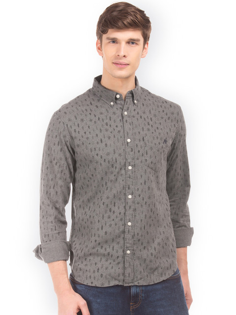 Aeropostale Men Grey Regular Fit Printed Casual Shirt
Aeropostale Men Grey Regular Fit Printed Casual Shirt