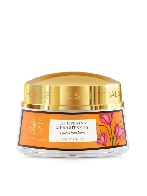 Forest Essentials Sustainable Lightening and Brightening Tejasvi Emulsion 25 g, Beige
Forest Essentials Sustainable Lightening and Brightening Tejasvi Emulsion 25 g, Beige