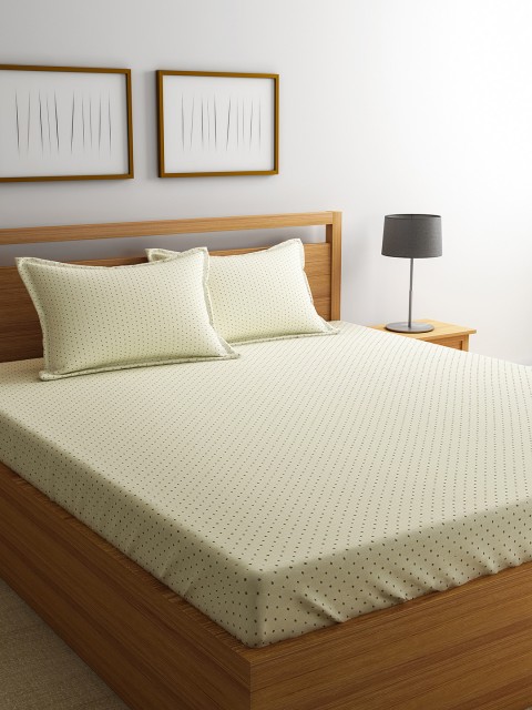 Pure Home and Living Off-White Geometric Flat 220 TC Cotton 1 Queen Bedsheet with 2 Pillow Covers
Pure Home and Living Off-White Geometric Flat 220 TC Cotton 1 Queen Bedsheet with 2 Pillow Covers