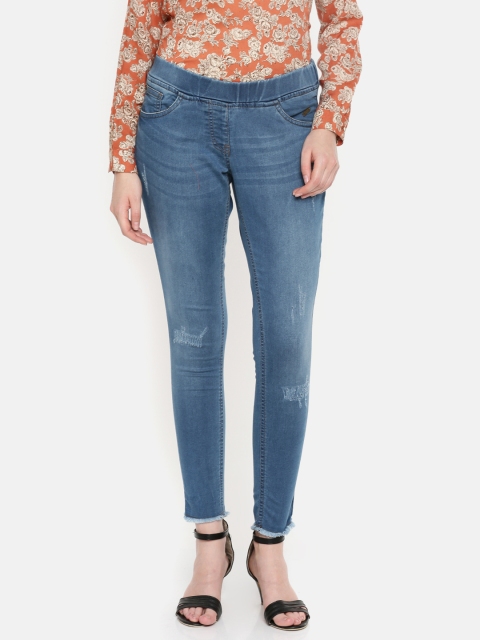 Park Avenue Women Blue Super Skinny Fit Mid-Rise Low Distress Stretchable Jeans
Park Avenue Women Blue Super Skinny Fit Mid-Rise Low Distress Stretchable Jeans