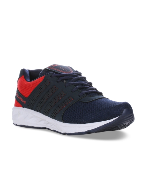 Columbus Men Navy Blue Running Shoes