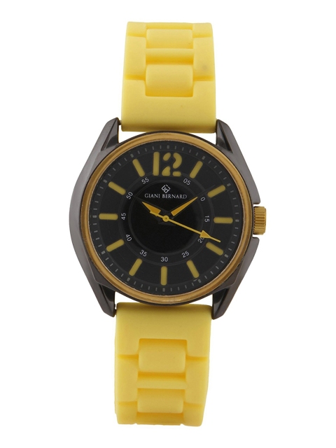 Giani Bernard Men Black Analogue Watch GB-120A