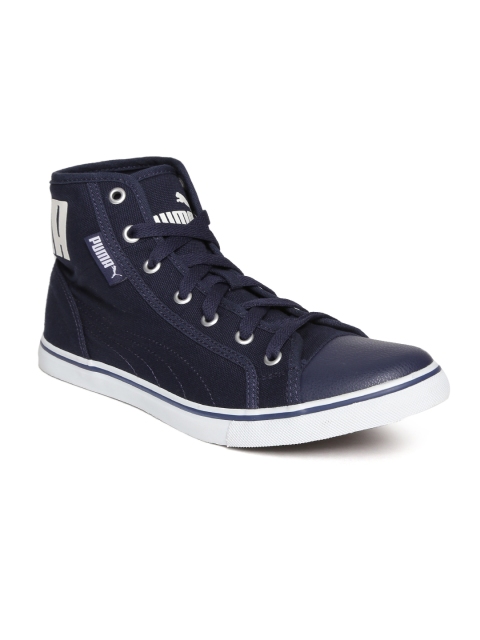 Puma Unisex Navy Blue Sneakers