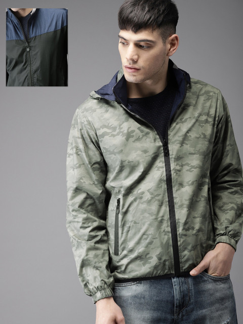 Moda Rapido Men Grey & Black Lightweight Reversible Tailored Jacket with Detachable Hood
Moda Rapido Men Grey & Black Lightweight Reversible Tailored Jacket with Detachable Hood