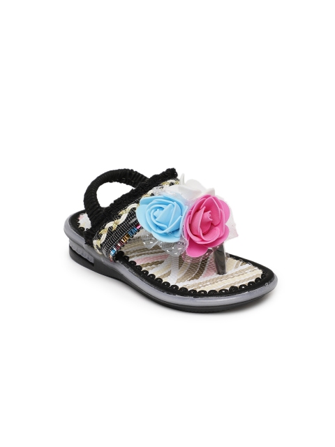Kittens Girls Black Flats
