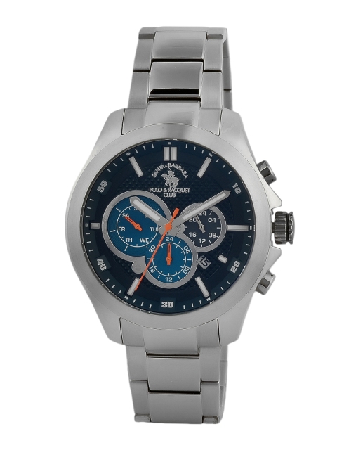 SANTA BARBARA POLO & RACQUET CLUB Women Navy Blue Analogue Chronograph Watch SB.7.1128.6
SANTA BARBARA POLO & RACQUET CLUB Women Navy Blue Analogue Chronograph Watch SB.7.1128.6