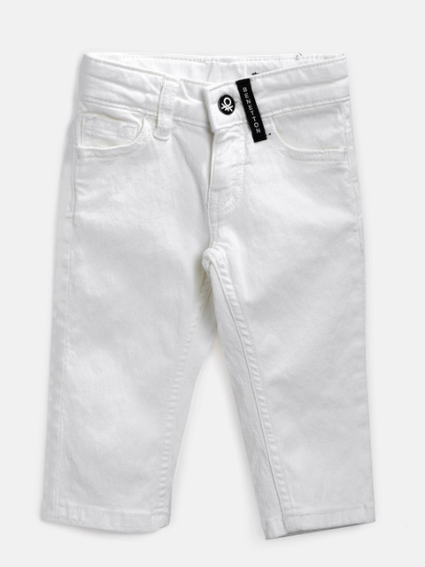 United Colors of Benetton Boys Off-White Regular Fit Mid-Rise Stretchable Jeans
United Colors of Benetton Boys Off-White Regular Fit Mid-Rise Stretchable Jeans