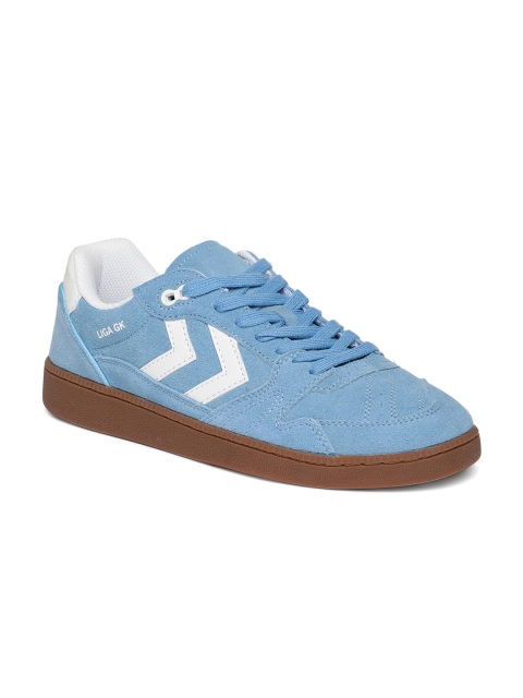 hummel Unisex Blue Sneakers