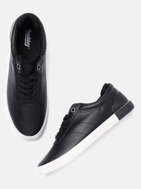 Roadster Men Black Sneakers
