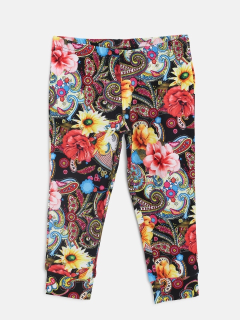 Tiny Girl Multicoloured Printed Leggings, Multi