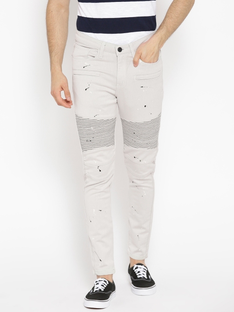 SKULT by Shahid Kapoor Men Off-White Skinny Fit Mid-Rise Clean Look Stretchable Jeans
SKULT by Shahid Kapoor Men Off-White Skinny Fit Mid-Rise Clean Look Stretchable Jeans