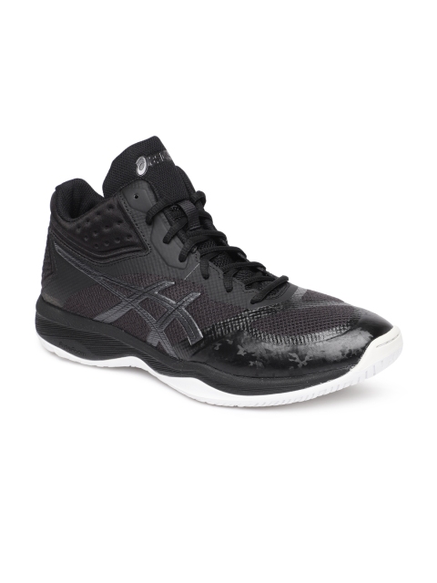 ASICS Men Black NETBURNER BALLISTIC FF MT Volleyball Shoes