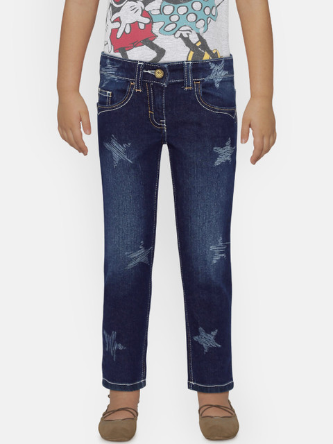 United Colors of Benetton Girls Navy Blue Slim Fit Mid-Rise Clean Look Stretchable Jeans
United Colors of Benetton Girls Navy Blue Slim Fit Mid-Rise Clean Look Stretchable Jeans