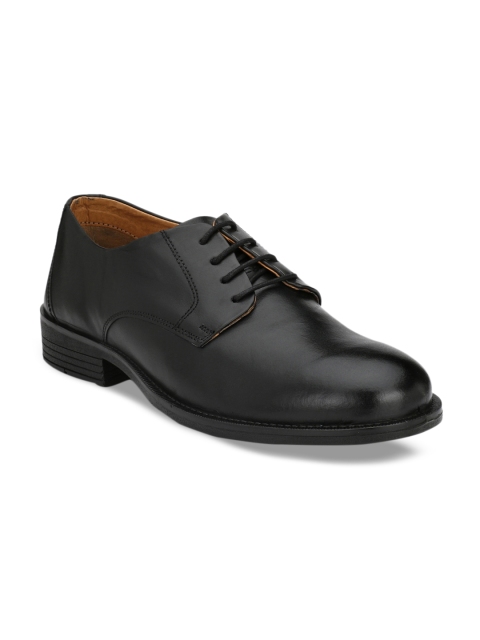 Alberto Torresi Men Black Formal Leather Derbys
