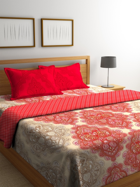 Portico New York Red & White Set of 4 Ethnic Motifs AC Room 120 GSM Double Bed Comforter
Portico New York Red & White Set of 4 Ethnic Motifs AC Room 120 GSM Double Bed Comforter