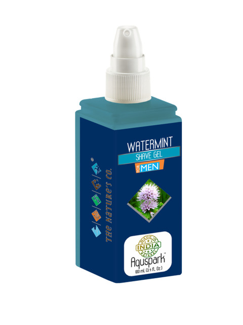 The Natures Co Watermint Shave Gel 100 ml, Blue 
The Natures Co Watermint Shave Gel 100 ml, Blue