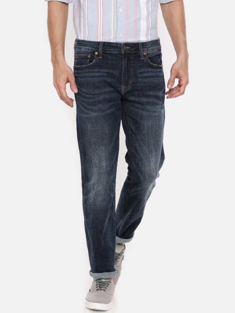 AMERICAN EAGLE OUTFITTERS Men Blue Straight Fit Mid-Rise Clean Look Stretchable Jeans
AMERICAN EAGLE OUTFITTERS Men Blue Straight Fit Mid-Rise Clean Look Stretchable Jeans