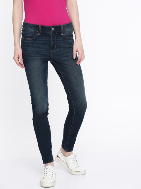 AMERICAN EAGLE OUTFITTERS Women Blue Regular Fit High-Rise Clean Look Stretchable Jeans
AMERICAN EAGLE OUTFITTERS Women Blue Regular Fit High-Rise Clean Look Stretchable Jeans