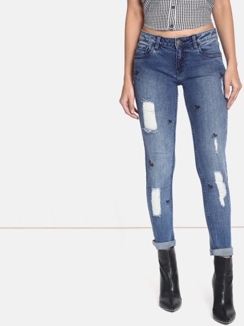 Kook N Keech Disney Women Blue Skinny Fit Mid-Rise Mildly Distressed Stretchable Jeans
Kook N Keech Disney Women Blue Skinny Fit Mid-Rise Mildly Distressed Stretchable Jeans