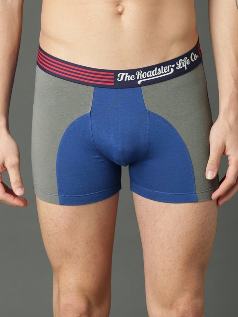 Roadster Men Indigo Blue and Steel Colourblocked Cotton Modal Ultra Soft Trunk RDST-BR-PK1- 020C
Roadster Men Indigo Blue and Steel Colourblocked Cotton Modal Ultra Soft Trunk RDST-BR-PK1- 020C