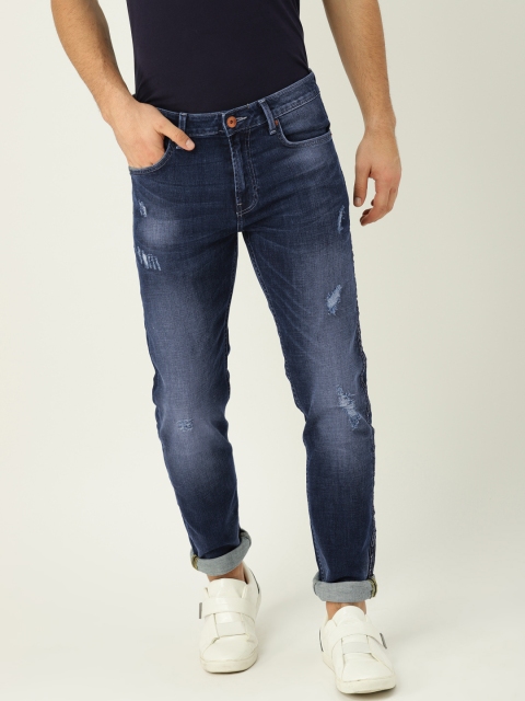 United Colors of Benetton Men Navy Blue Slim Fit Mid-Rise Low Distress Stretchable Jeans
United Colors of Benetton Men Navy Blue Slim Fit Mid-Rise Low Distress Stretchable Jeans