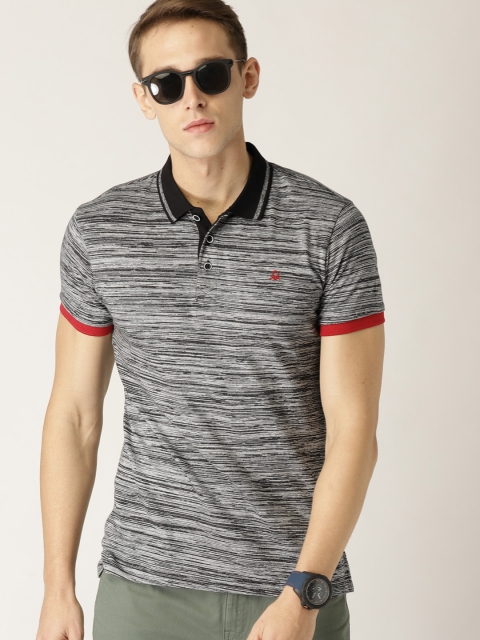 United Colors of Benetton Men Grey Black Self-Design Polo Collar Pure Cotton T-shirt
United Colors of Benetton Men Grey Black Self-Design Polo Collar Pure Cotton T-shirt