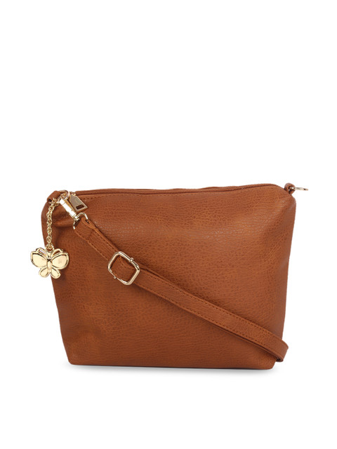 Butterflies Brown Solid Sling Bag
Butterflies Brown Solid Sling Bag