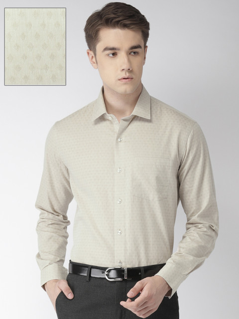 Arrow Men Brown Premium Regular Fit Self-Design Formal Shirt
Arrow Men Brown Premium Regular Fit Self-Design Formal Shirt