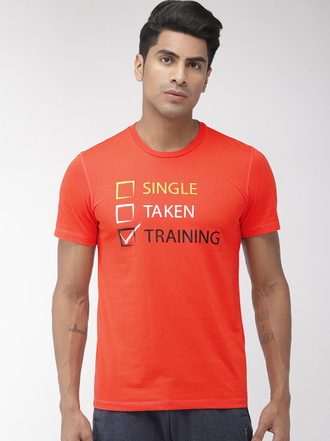 Alcis Men Orange Printed Round Neck T-shirt 
Alcis Men Orange Printed Round Neck T-shirt