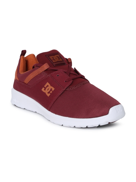 DC Men Maroon Sneakers