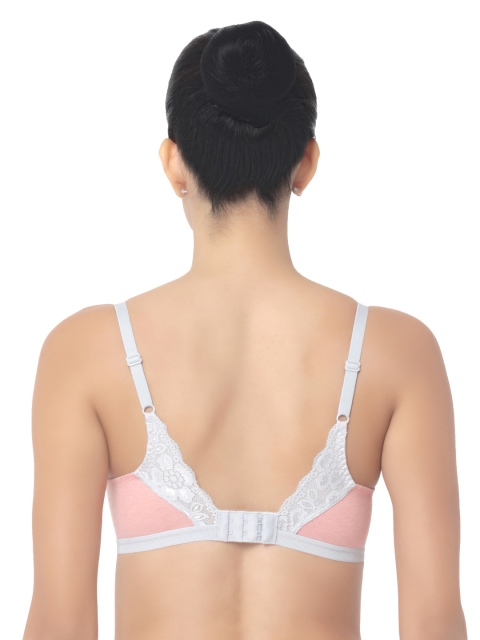 Triumph Pink & Off-White Comfort 135 Wired Padded Seamless Moulded Cups Bra 7613137873749
Triumph Pink & Off-White Comfort 135 Wired Padded Seamless Moulded Cups Bra 7613137873749