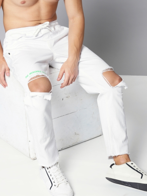 Kook N Keech Marvel Men White Slim Jogger Fit Mid-Rise Highly Distressed Stretchable Jeans
Kook N Keech Marvel Men White Slim Jogger Fit Mid-Rise Highly Distressed Stretchable Jeans