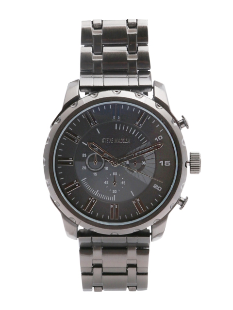Steve Madden Men Grey Analogue Watch SMW126BK