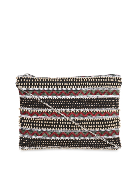 Diwaah Multicoloured Self Design Sling Bag, Multi