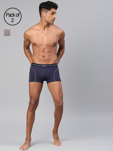 HRX by Hrithik Roshan Men Active Tonal Mesh Pack of 2 Trunks HRX-SS18-LS-7030AB, Navy blue
HRX by Hrithik Roshan Men Active Tonal Mesh Pack of 2 Trunks HRX-SS18-LS-7030AB, Navy blue